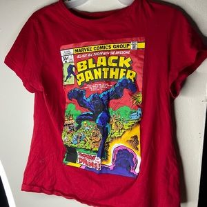 Oversized black panther t-shirt